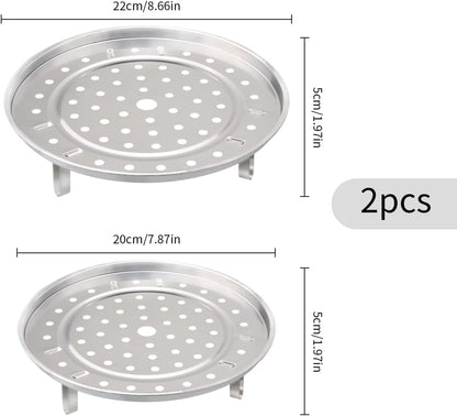 Brand Steam Rack - 20Cm and 22Cm Multifunction Stainless Steel Removable Legs Steaming Stand Holder for Pots and Pans