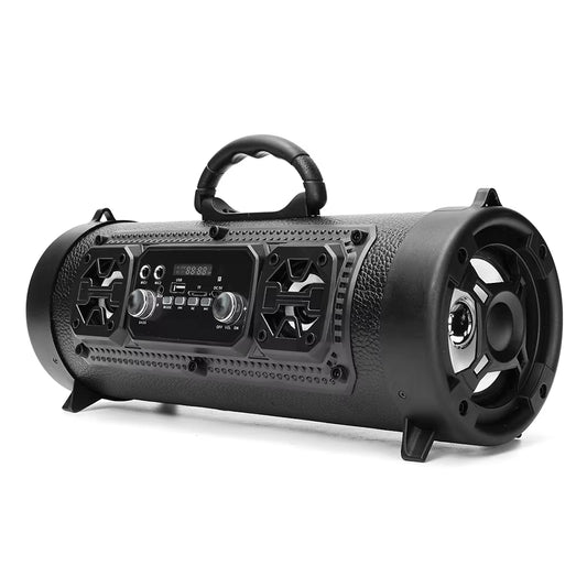 Portable Handheld Wireless Bluetooth Speaker Karaoke Subwoofer Powerful Smart Stereo Speaker for Car Audio Party Beach Camping