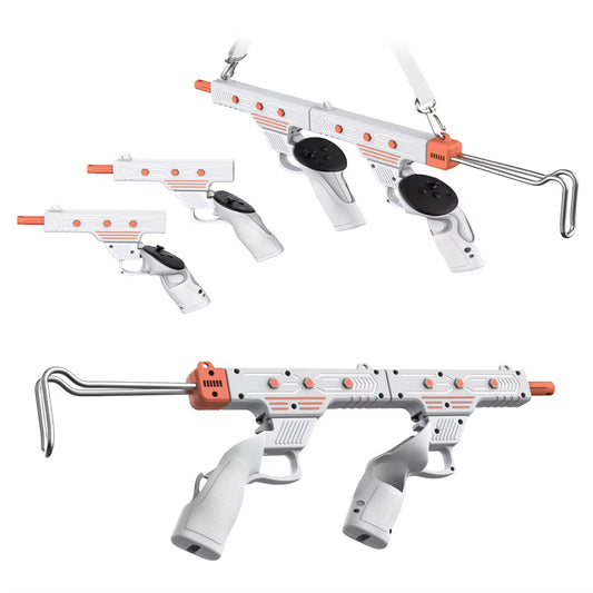 VR Gunstock VR Game Accessories VR Controller Stock Rifle Adapter Shooting Controller Handle for Meta Quest 3/Quest 3S