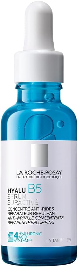 La Roche-Posay Hyalu B5 Hydrating Face Serum with Hyaluronic Acid for Dry and Dehydrated Skin, Re-Plump and Repair Skin, Lightweight Gel-Like Texture, 30ml