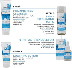Creightons Salicylic Acid Intensive Serum with 2% Salicylic Acid (30ml) - Fights breakouts by helping reduce impurities, pores and blackheads for a purer, more radiant complexion.