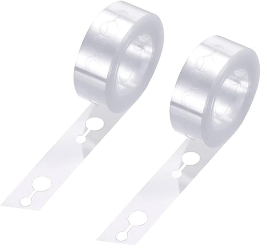 Balloon Arch Strips & Garlands - 2 Rolls Double Hole Chain for Parties, Weddings & Birthdays