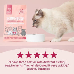 Scrumbles All Natural Dry Cat Food with 75% Chicken, High Protein Food For Adults And Seniors, 2.5Kg,package may vary