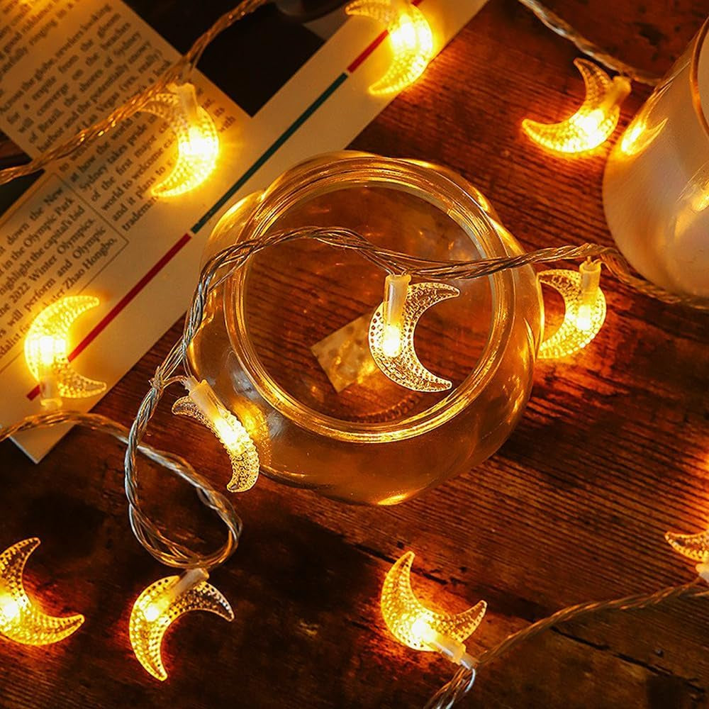 String Lights Star Fairy Lights with 6M 40 LED Decorative Lighting for Anywhere (Multicolor)