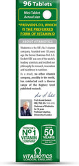 Vitamin D Tablets 2000IU, Vitabiotics Ultra-96 Count 1-Pack