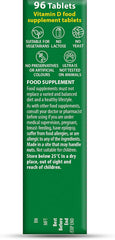 Vitamin D Tablets 2000IU, Vitabiotics Ultra-96 Count 1-Pack