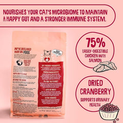 Scrumbles All Natural Dry Cat Food with 75% Chicken, High Protein Food For Adults And Seniors, 2.5Kg,package may vary