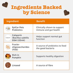 Zesty Paws Probiotic Chews for Dogs | Supports Gut Health, Stool Quality & Digestive Balance, Bad Breath| Contains Prebiotics, Probiotics & Postbiotics, Pumpkin & Linseed | Daily Use | 90 Chews