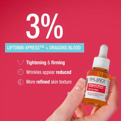 Balance Active Formula Dragon's Blood Instant Lifting Serum, Anti-Aging, Wrinkle Filler, Face Tightening 30 ml Serum