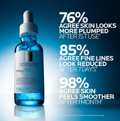La Roche-Posay Hyalu B5 Hydrating Face Serum with Hyaluronic Acid for Dry and Dehydrated Skin, Re-Plump and Repair Skin, Lightweight Gel-Like Texture, 30ml