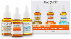 Balance Active Formula The Mighty Three (3 X 30ml) - Breakthrough Active Ingredients, Visible Results. Three Targeted Serums That You Can Layer Together Or Use Individually.