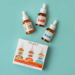 Balance Active Formula The Mighty Three (3 X 30ml) - Breakthrough Active Ingredients, Visible Results. Three Targeted Serums That You Can Layer Together Or Use Individually.