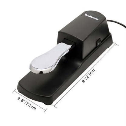 Universal Piano Sustain Keyboard Foot Sustain Pedal Switch Damper for Midi Electronic Keyboard Yamaha Roland